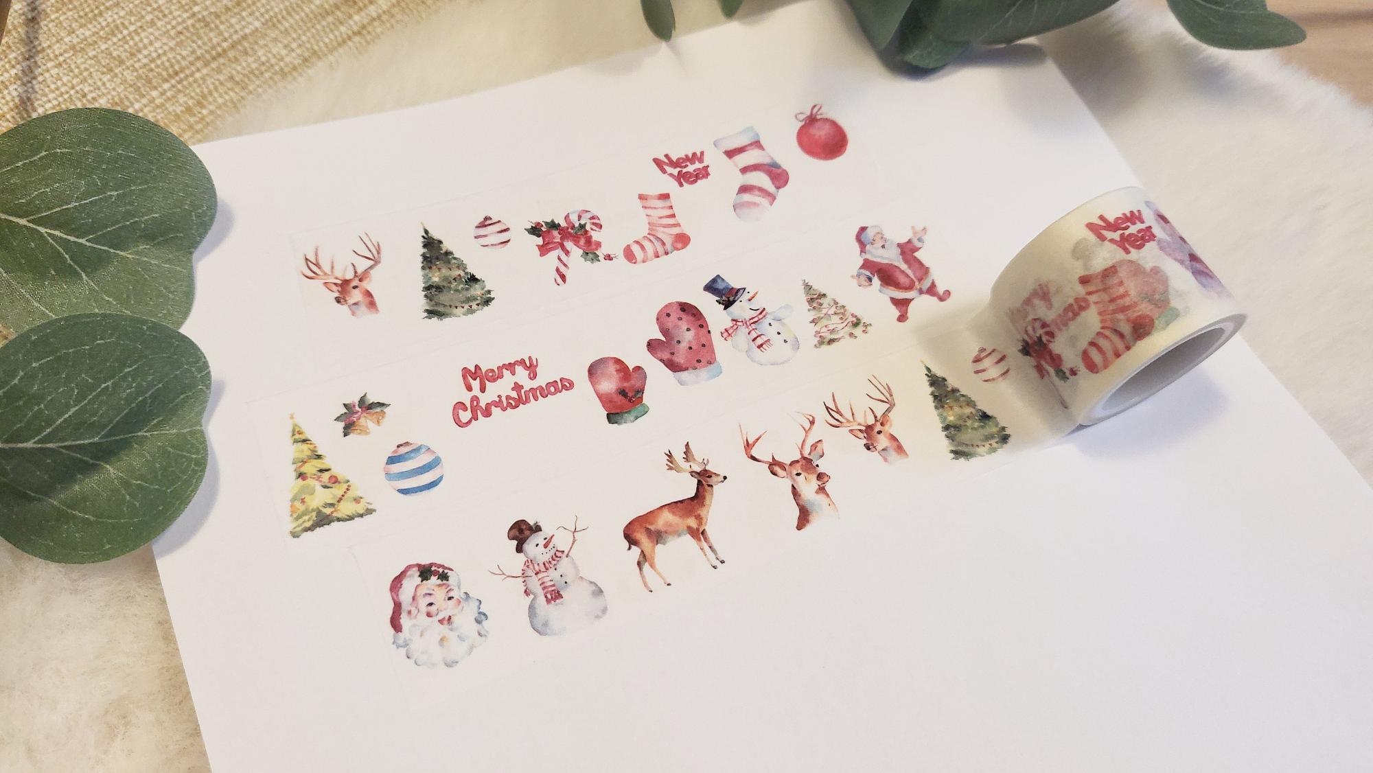 Design Washi Tape Weihnachten